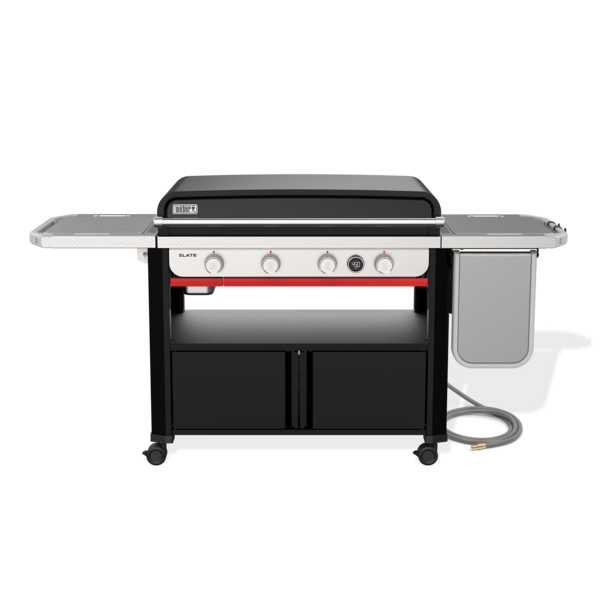 Weber - Slate 36" Rust-Resistant Griddle w/ Extendable Side Table