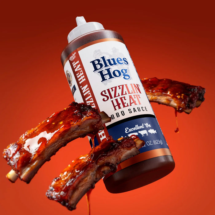 Blues Hog - Sizzlin’ Heat Sauce BBQ (22 oz)