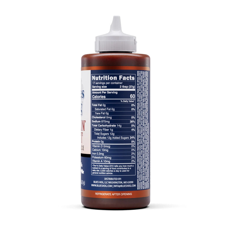 Blues Hog - Sizzlin’ Heat Sauce BBQ (22 oz)