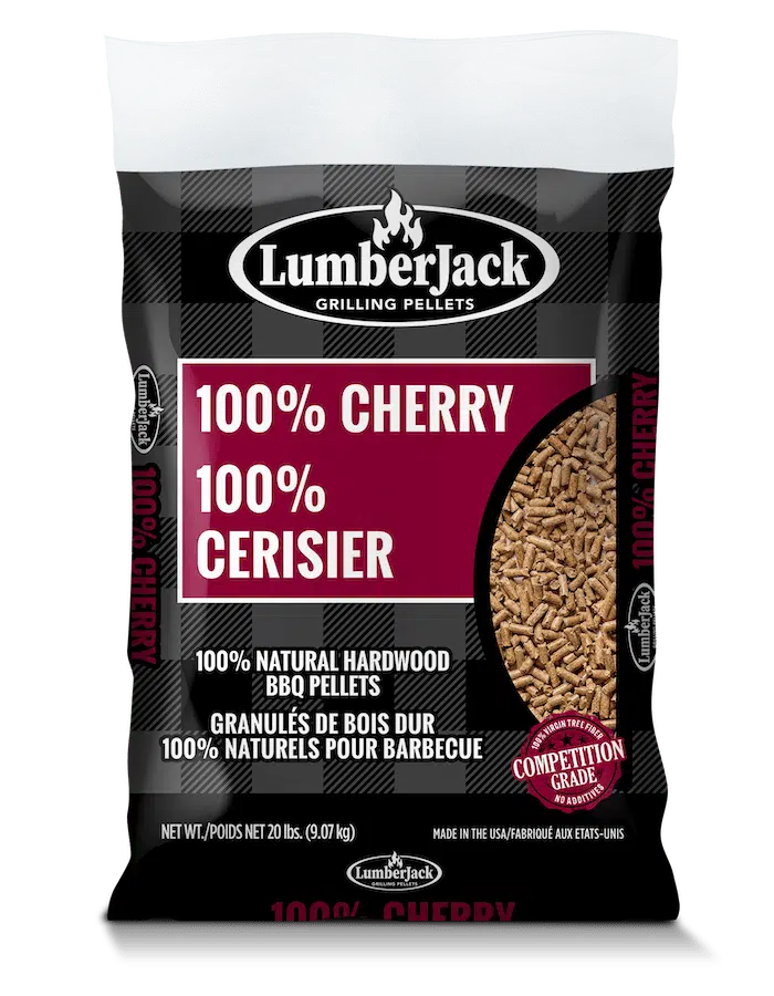 Lumber Jack Pellets - 100% Wild Cherry BBQ Pellets
