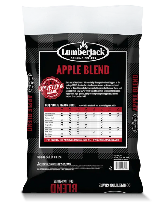 Lumber Jack Pellets - Mélange De Granules De Bois Pommier