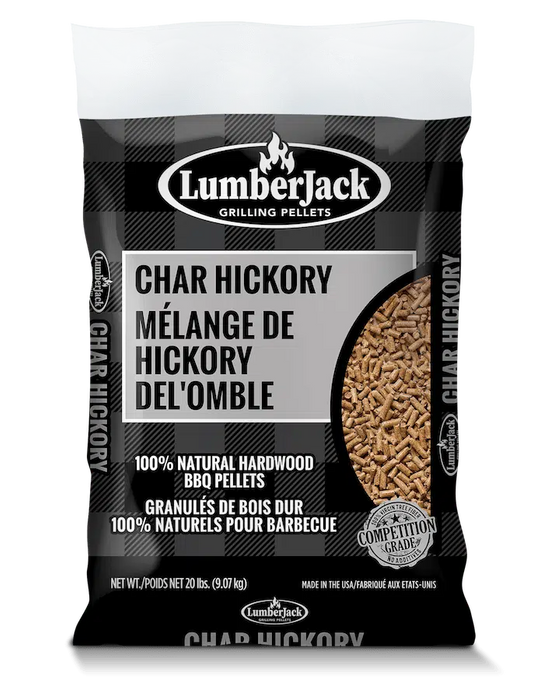 Lumber Jack Pellets - Char Hickory Blend BBQ Pellets