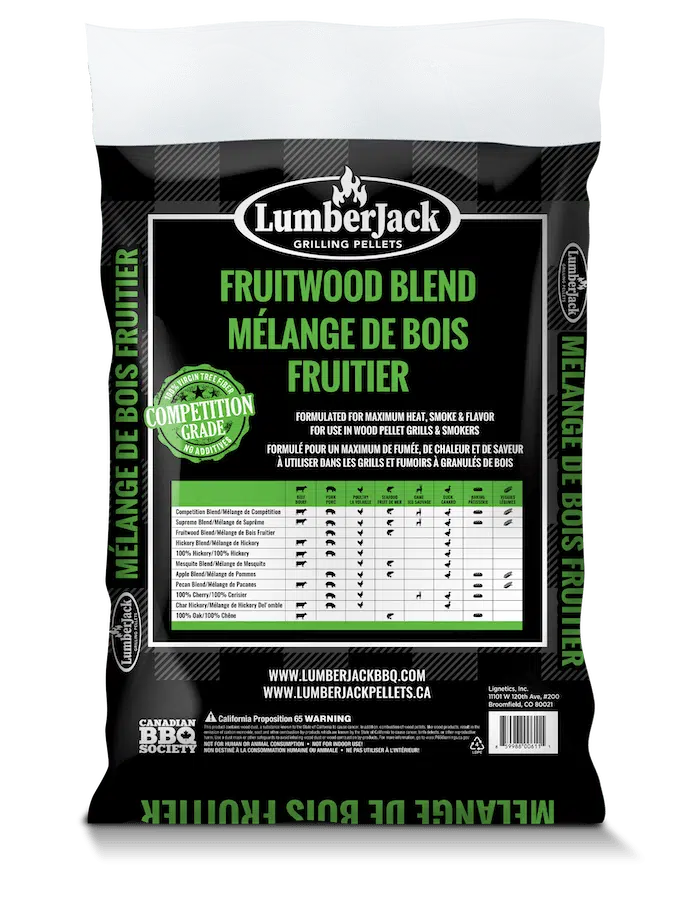 Lumber Jack Pellets - Mélange De Granules Fruitwood