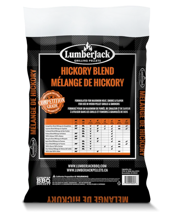 Lumber Jack Pellets - Mélange De Granules De Bois Noyer