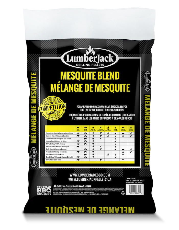 Lumber Jack Pellets - Mesquite Blend BBQ Pellets