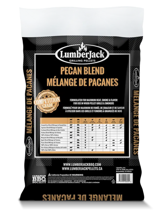 Lumber Jack Pellets - Mélange De Granules De Bois Pacanier