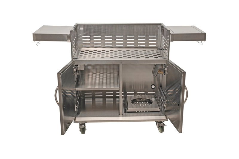 Jackson Grills - Chariot Suprême en acier inoxydable