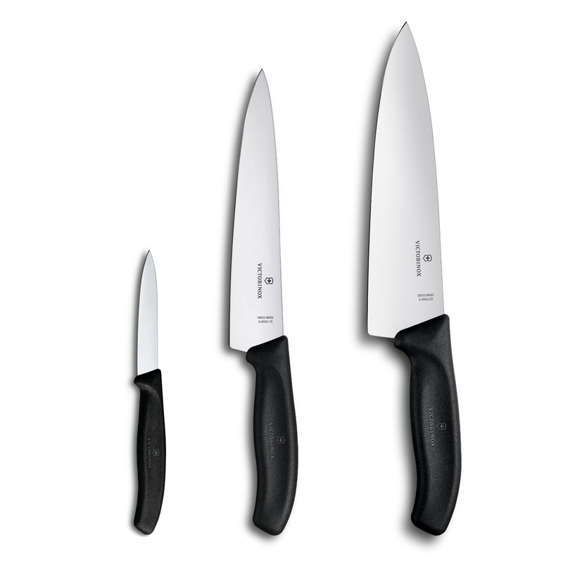Victorinox - Ensemble Couteau De Chef Swiss Classic 3 Pièces