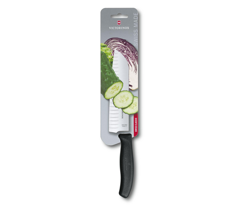 Victorinox - Couteau Santoku Swiss Classic Lame Alvéolée 7 po