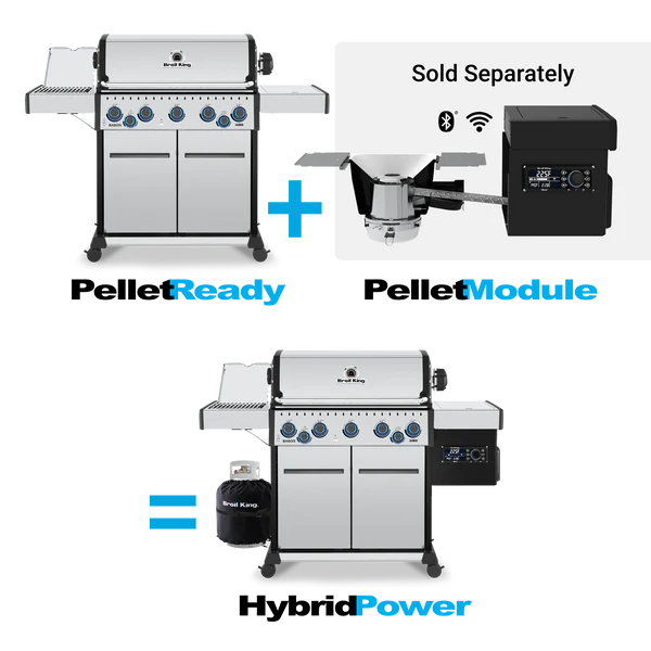 Broil King - Baron S 590 Pro IR (Pellet Ready)