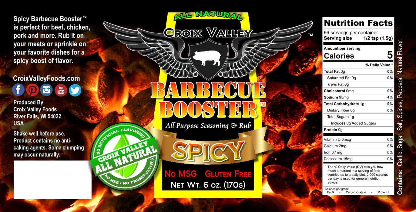 Croix Valley - BBQ Booster Épicé