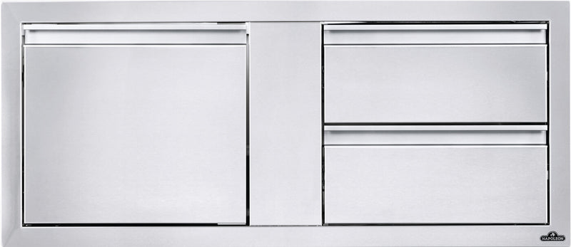 Napoleon - 42" x 16" Single Door & Double Drawer Combo