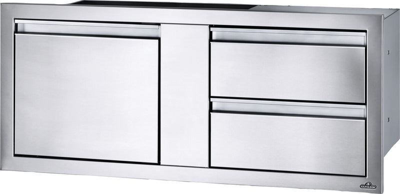 Napoleon - 42" x 16" Single Door & Double Drawer Combo