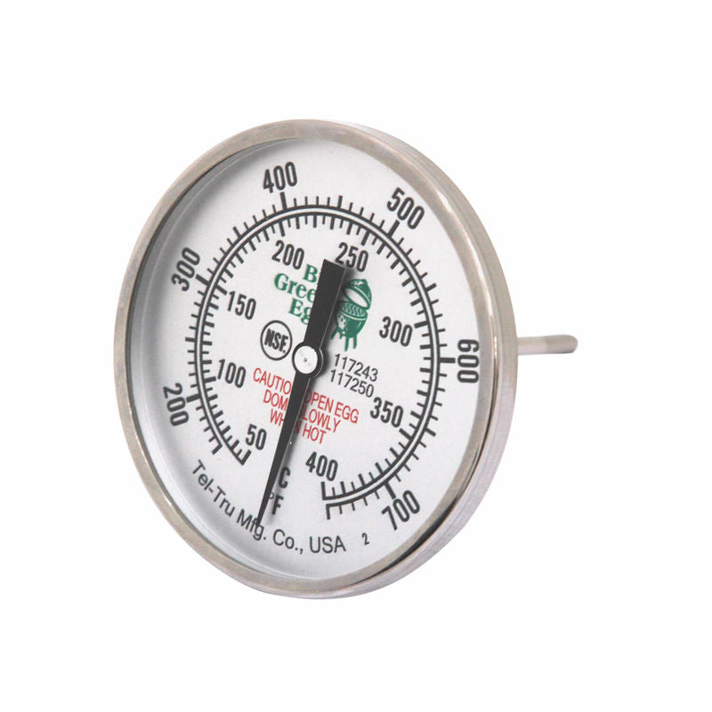 Big Green Egg - Thermomètre Tel-True (Cadran 3")