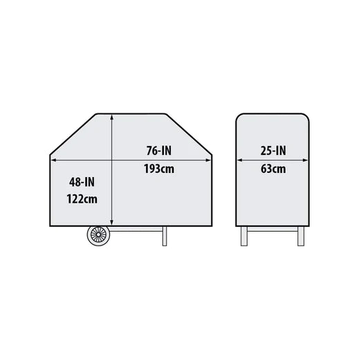 Broil King - Premium Gas Grill Cover 76"
