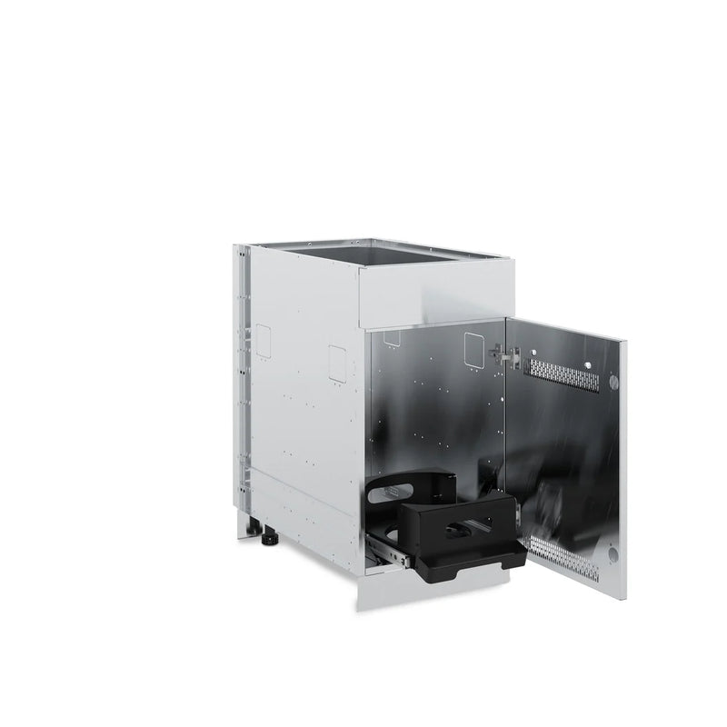 Broil King - Armoire à réservoir / brûleurs latéraux en acier inoxydable