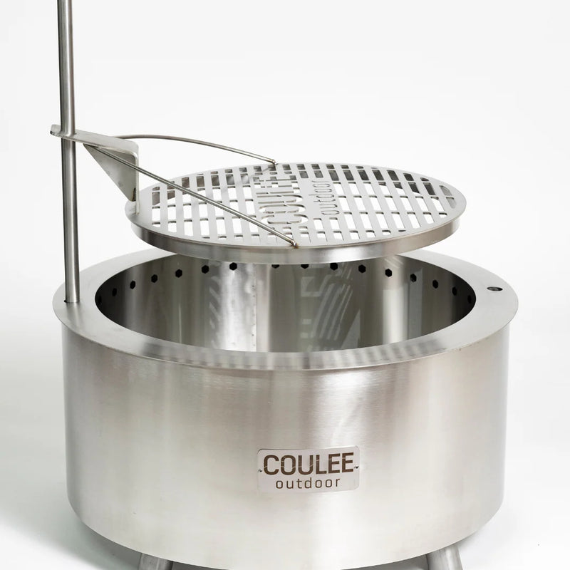 Coulee Outdoor - 20" Grill & Post for Couleeyard