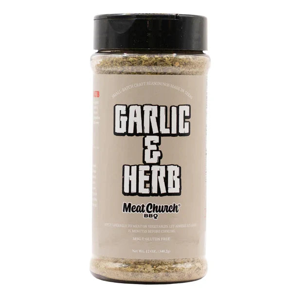 Meat Church BBQ - Gourmet Garlic & Herb