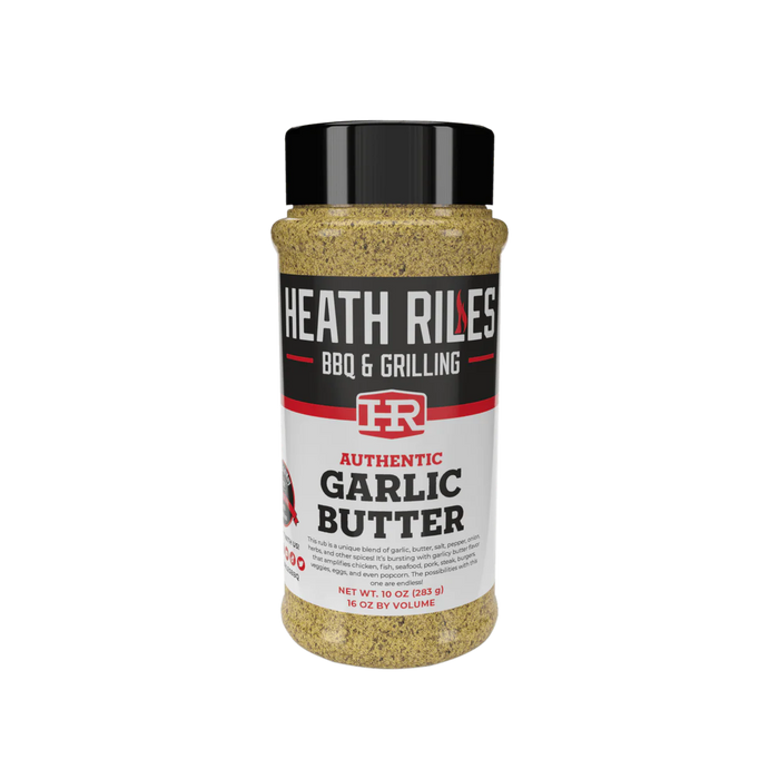 Heath Riles BBQ - Enrobage au beurre d'ail