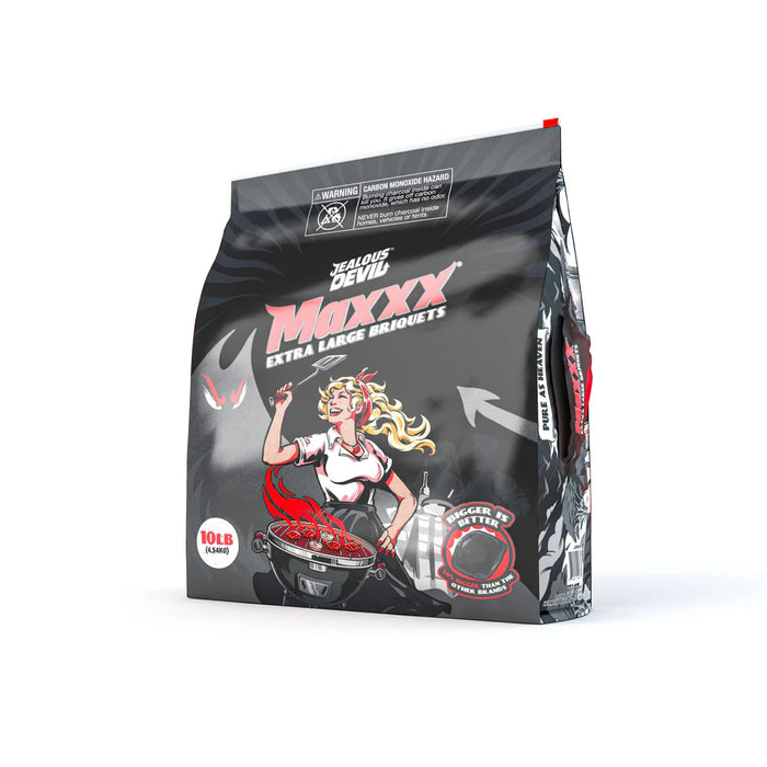 Jealous Devil - Maxxx XL Briquets (10lb Bag)