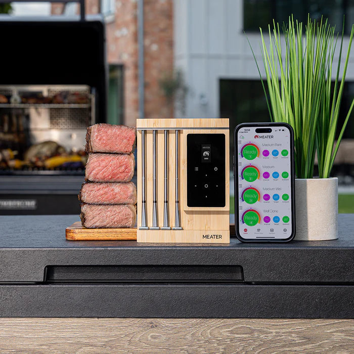 Meater Pro XL - Thermomètre À Viande Intelligent WiFi 4 Sondes