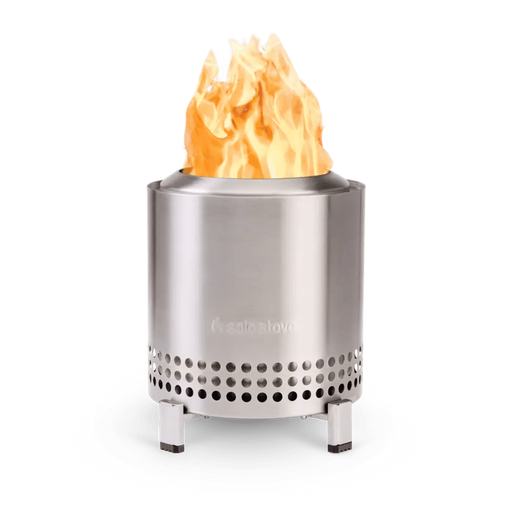 mesa xl stainless steel smokeless fire pit