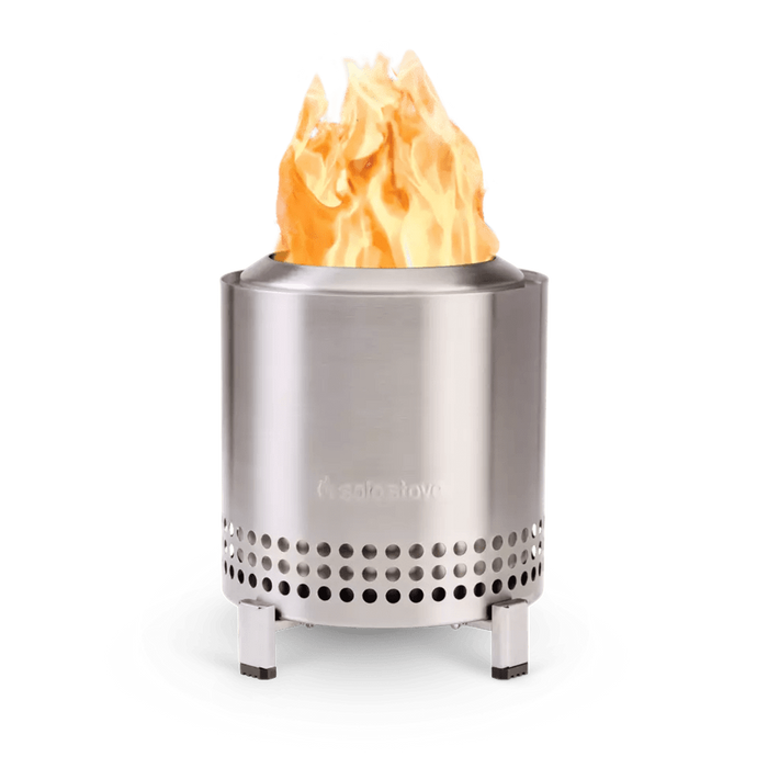 mesa xl stainless steel smokeless fire pit