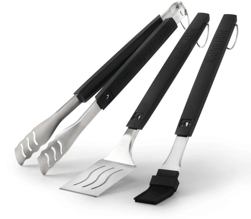 Napoleon - 3 Piece Toolset Spatula/Tongs/Basting Brush*