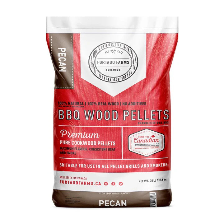 Furtado Farms - Granules de Bois Pécan (30lbs)