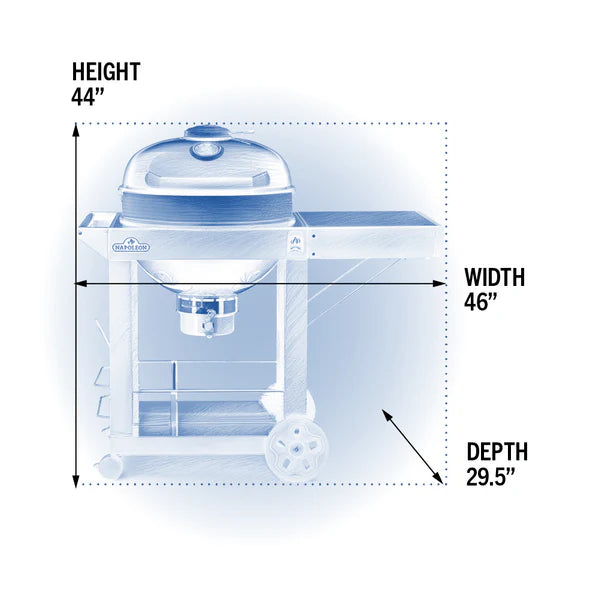 Napoleon - Bouilloire PRO 22" avec chariot