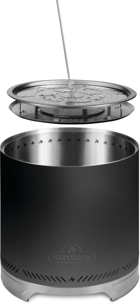 Napoleon - Timberwolf Smokeless Fire Pit (18-inch, Matte Black)