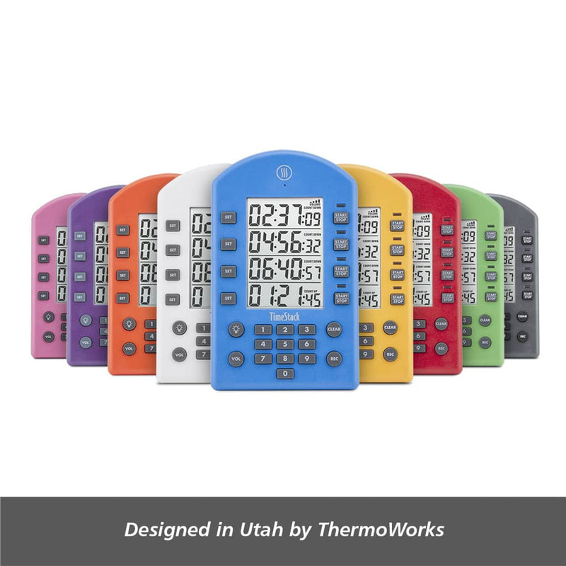 Thermoworks - Minuterie quadruple TimeStack 