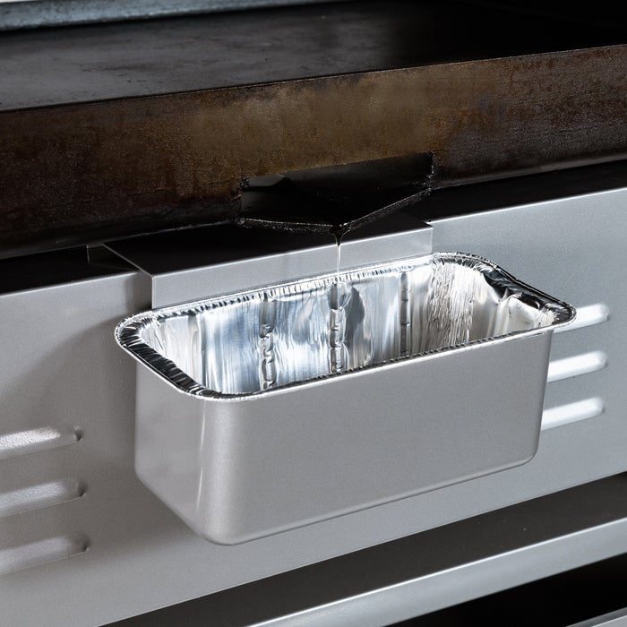 Blackstone grease liner easy clean griddle