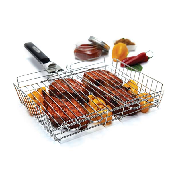Broil King - Detachable Handle Adjustable Grill Basket