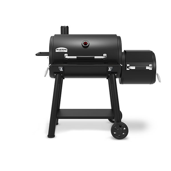 Broil King - Regal 500 Fumoir Décalé & Gril Au Charbon De Bois