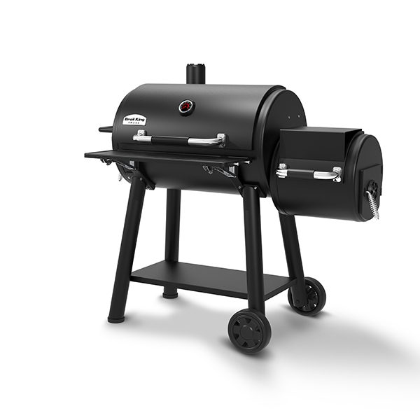 Broil King - Regal 500 Fumoir Décalé & Gril Au Charbon De Bois