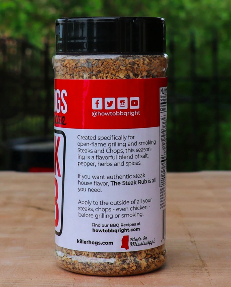 Killer Hogs - Steak Rub (11 oz)