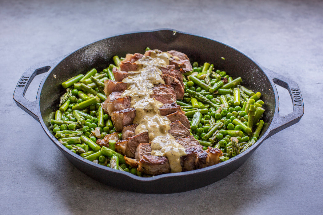 Lodge - Poêle À Frire En Fonte Poignées Doubles 12 po
