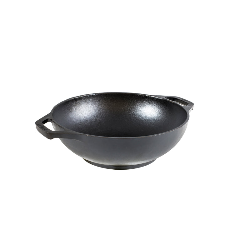 Lodge - Cast Iron Mini Wok With Dual Handles 9"