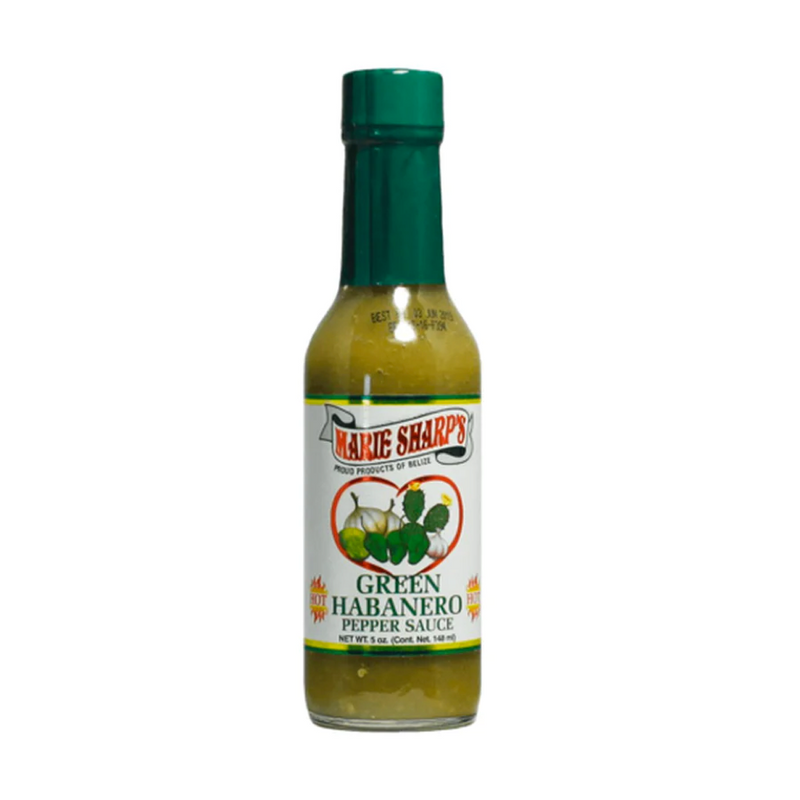 Marie Sharp's - Green Habanero Nopal Prickly Pear Cactus Pepper Sauce (5 oz)