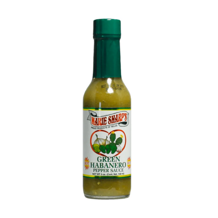 Marie Sharp's - Sauce Green Habanero Nopal Prickly Pear Cactus Pepper (5 oz)