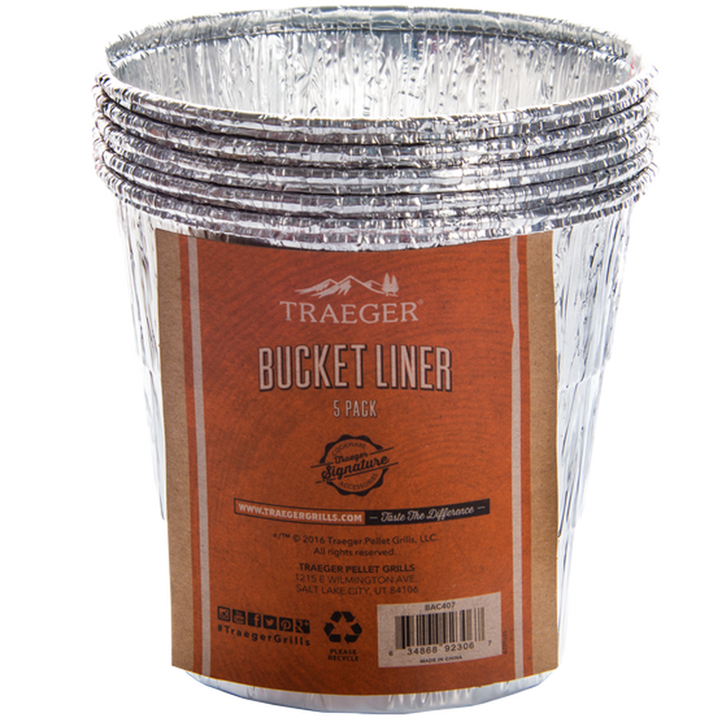 Traeger - Bucket Liners (5 Pack)
