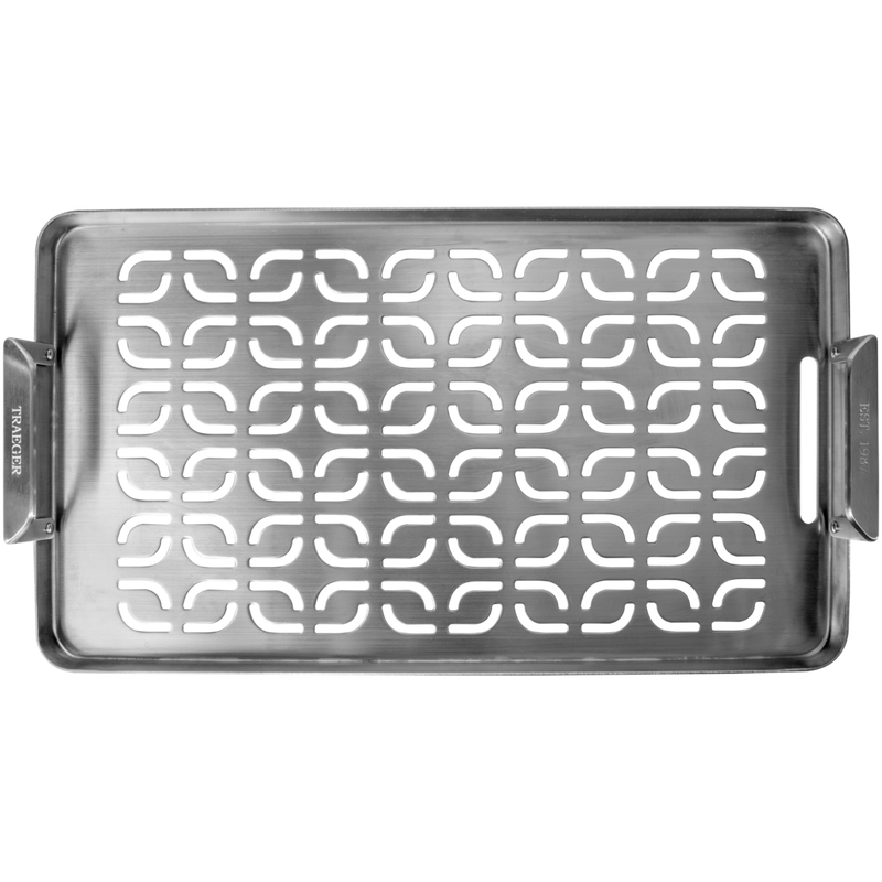 Traeger - ModiFIRE Fish & Veggie Stainless Steel Grill Tray