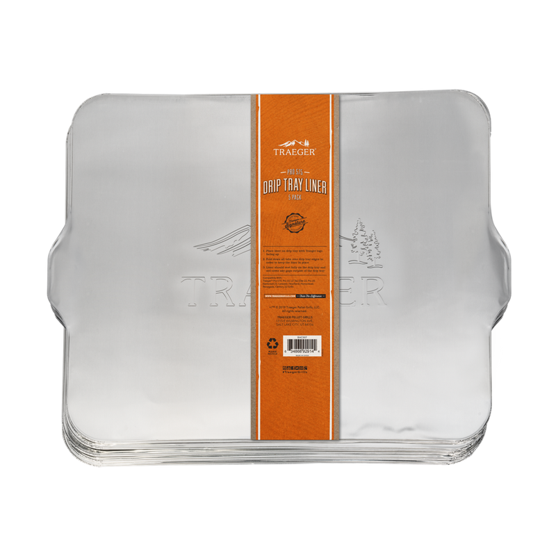 Traeger - Pro 575 / 22 Drip Tray Liners (5 Pack)