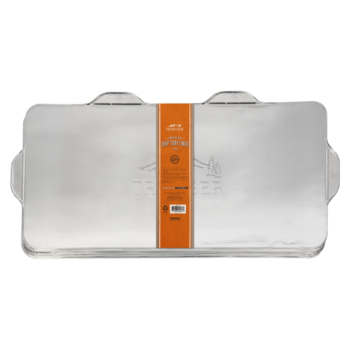 Traeger - Timberline 1300 Doublure Pour Cuvette D'Égouttage (Paquet De 5)
