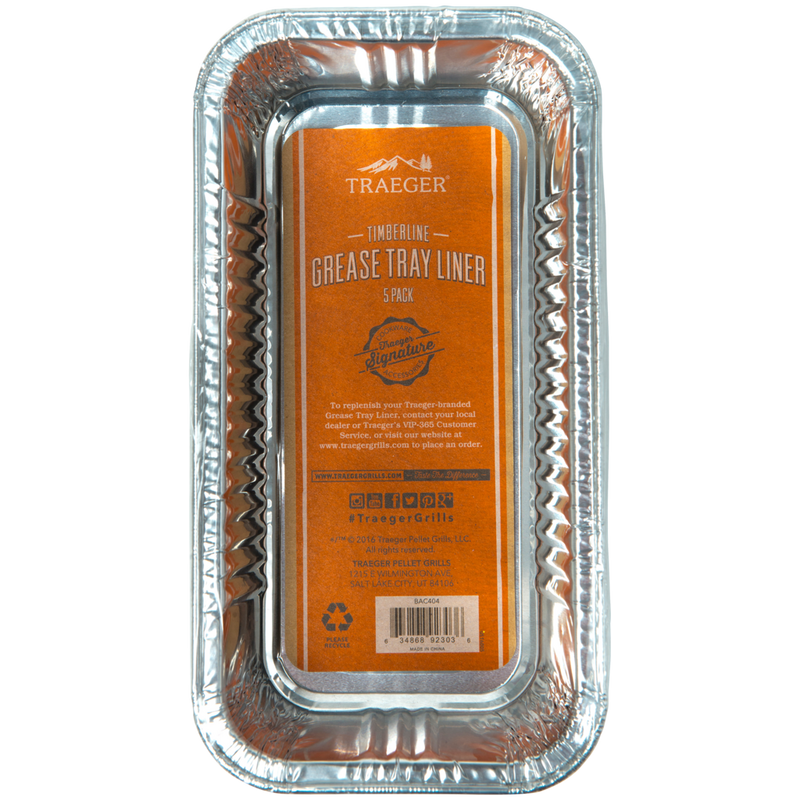 Traeger - Timberline Grill Grease Pan Liners (5 Pack)