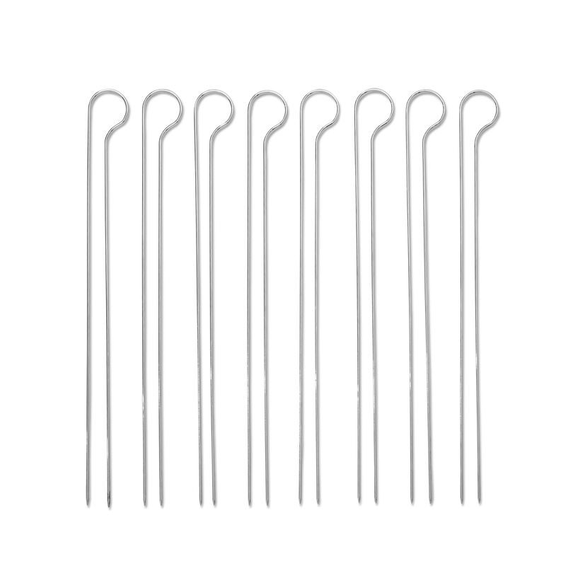 Weber - Ensemble De Brochettes À Double Broches Pour BBQ