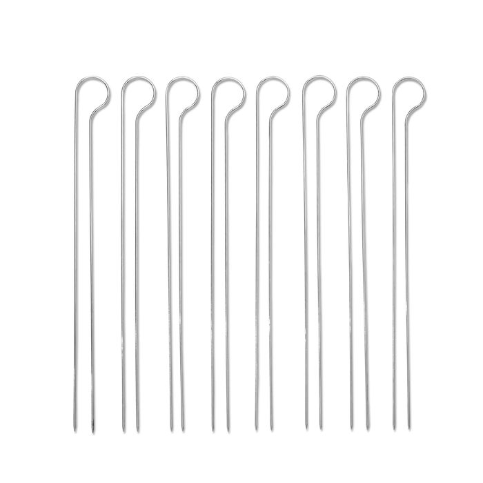 Weber - Ensemble De Brochettes À Double Broches Pour BBQ