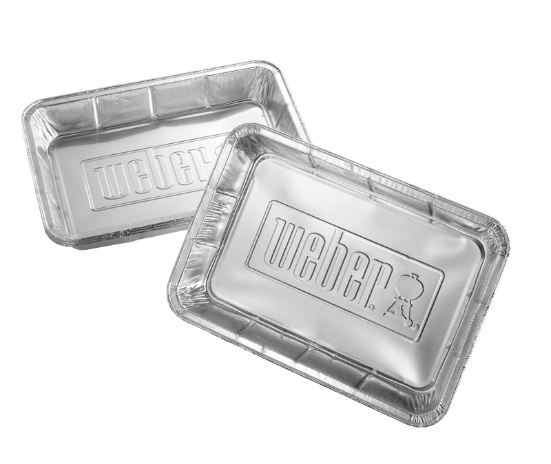 Weber - Lèchefrites En Aluminium (Paquet de 10)