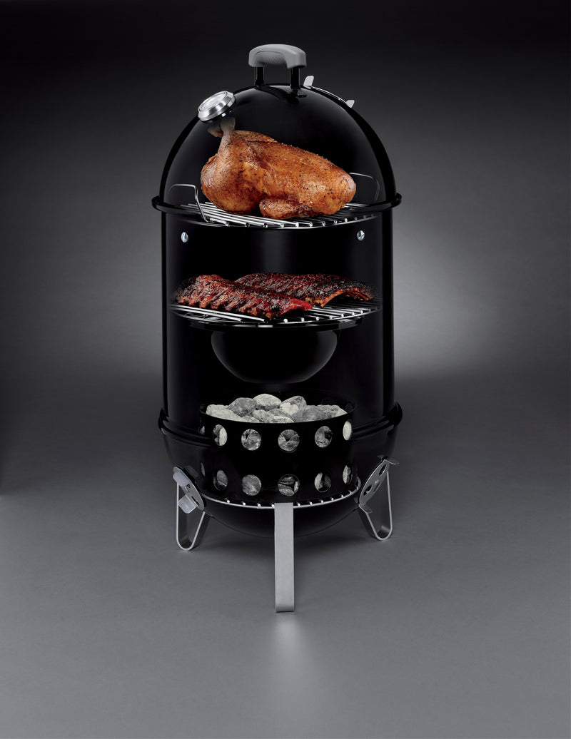 Weber - Smokey Mountain Cooker Smoker with Cover